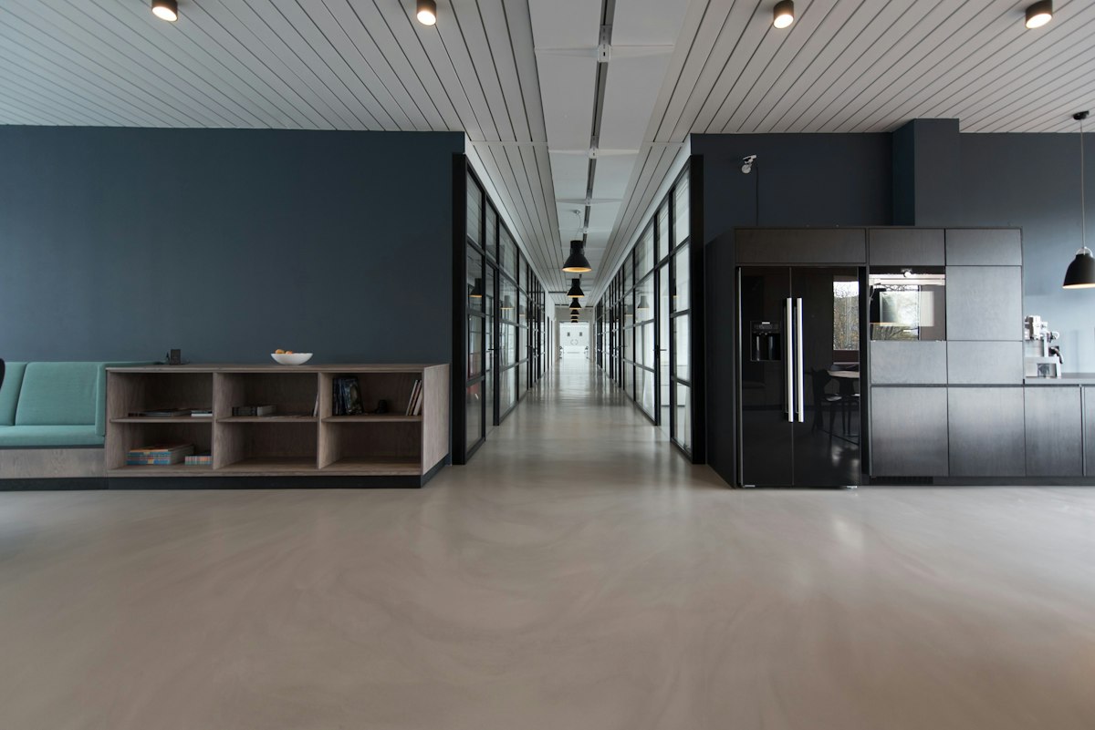 Minimal office workspace