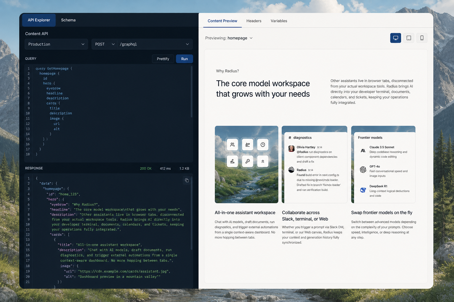 Query what you need in Lumen